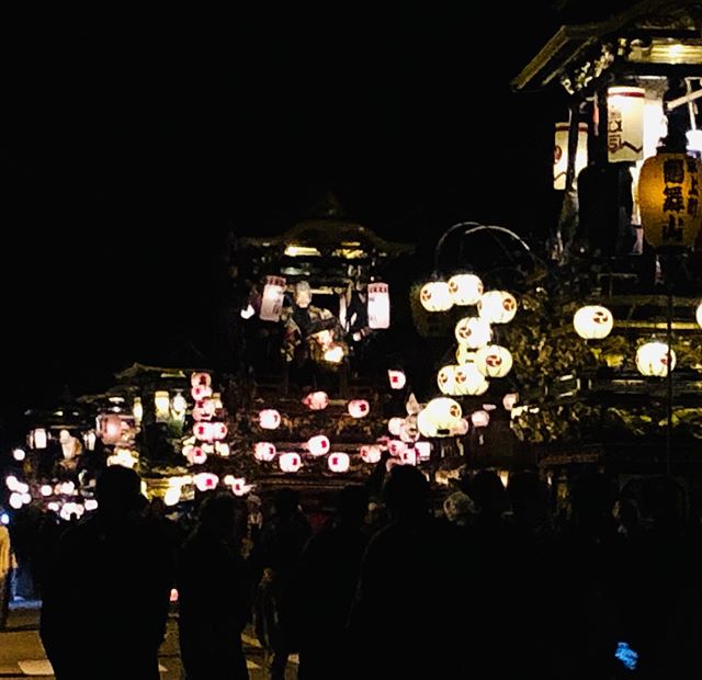 城端曳山祭 提灯山（富山県 城端）